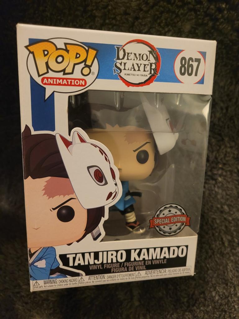 Funko Pop Tanjiro Kamado (Mask) - Demon Slayer #867 - NEUVE, Collections, Jouets miniatures