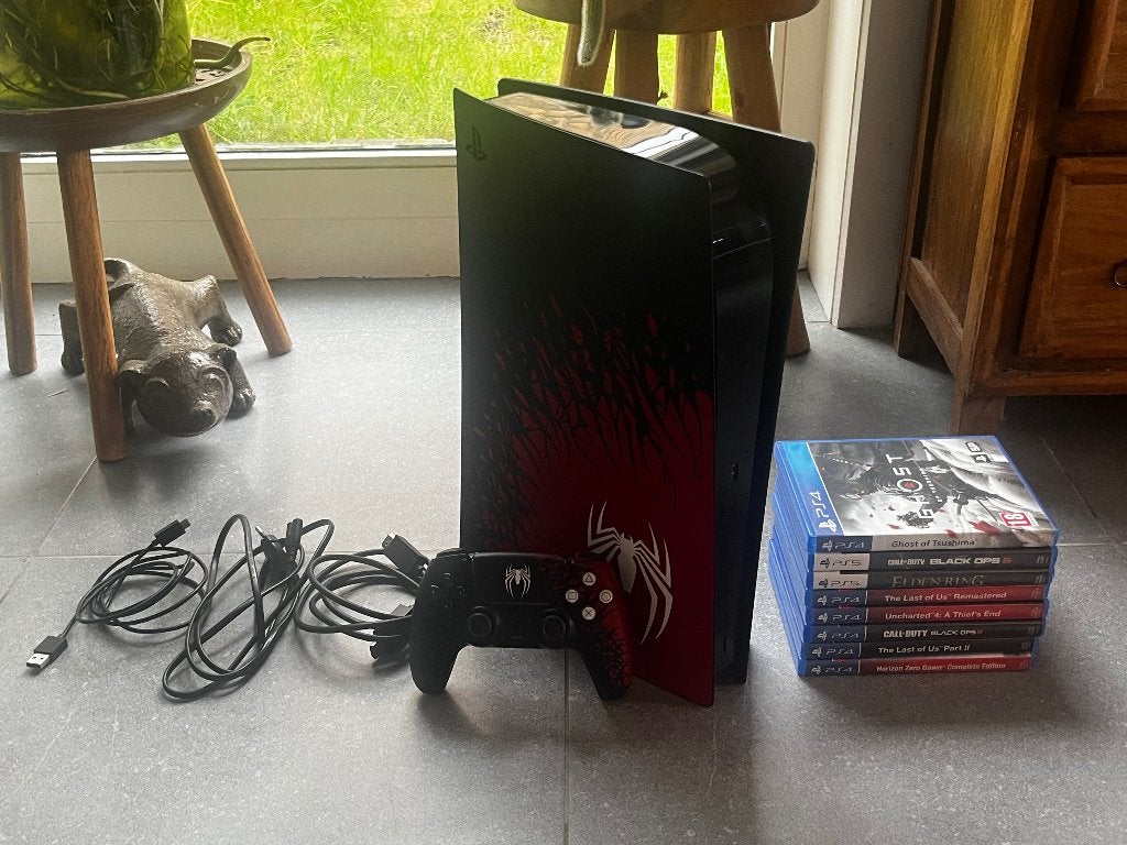 Ps5 spiderman limited edition, Consoles de jeu & Jeux vidéo, Enlèvement, Comme neuf, Playstation 5