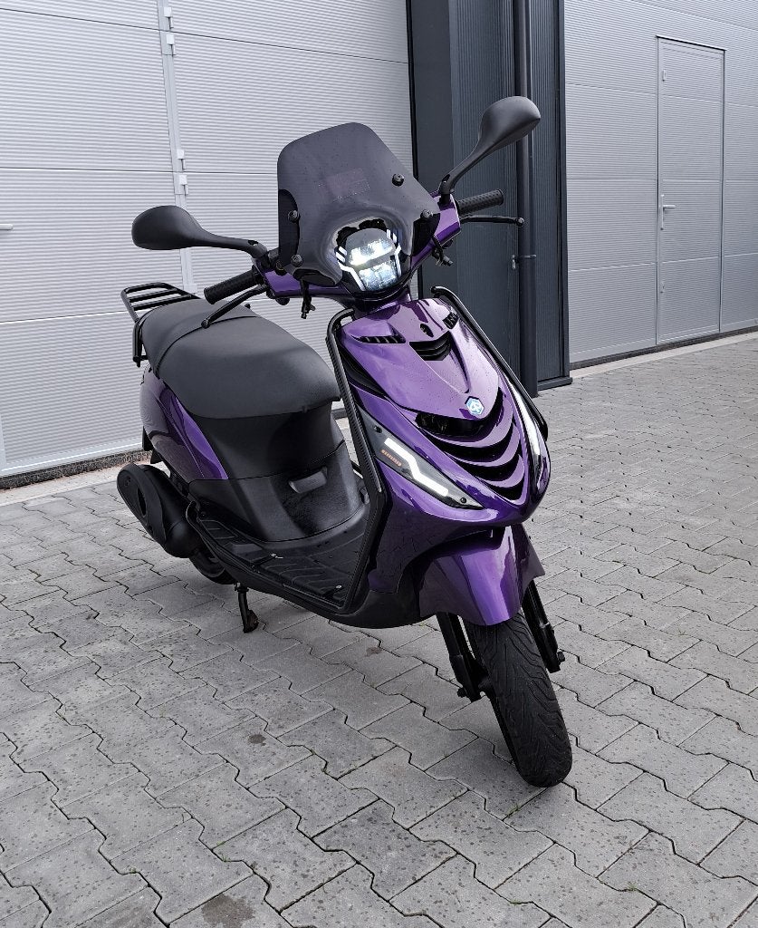 Piaggio Zip 4T B-klasse Glans Paars | Full Led | Garantie ✅, Vélos & Vélomoteurs, Modes d'emploi & Notices d'utilisation, Comme neuf