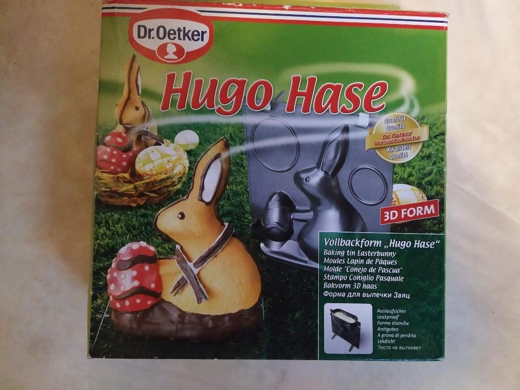 bakvorm Dr Oetker 3D vorm paashaas speciale unieke vorm, Diversen, Pasen, Nieuw, Ophalen of Verzenden