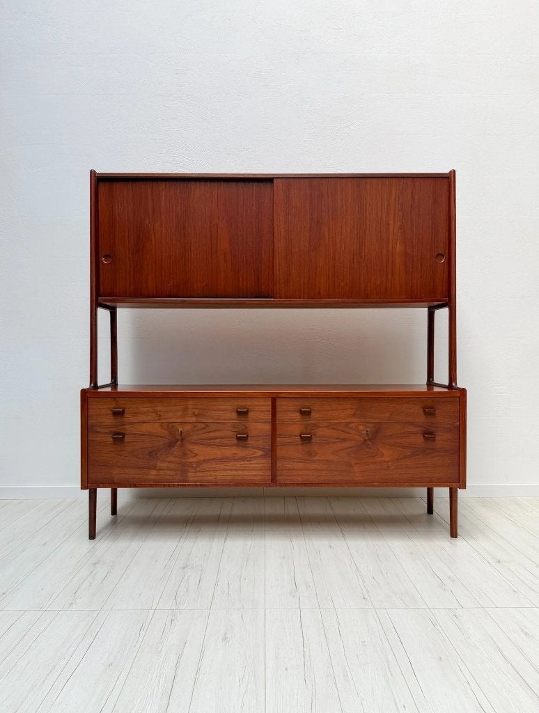 Buffet haut RY20 Hans J. Wegner en teck Ry Møbler 50s, Enlèvement