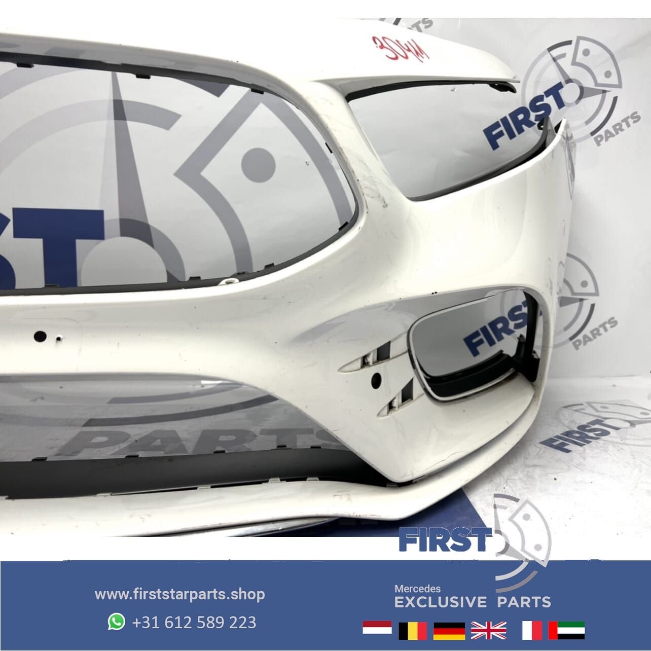 W177 V177 Mercedes A Klasse AMG Bumper ORIGINEEL Voorbumper, Gebruikt, -, Voor, Ophalen of Verzenden