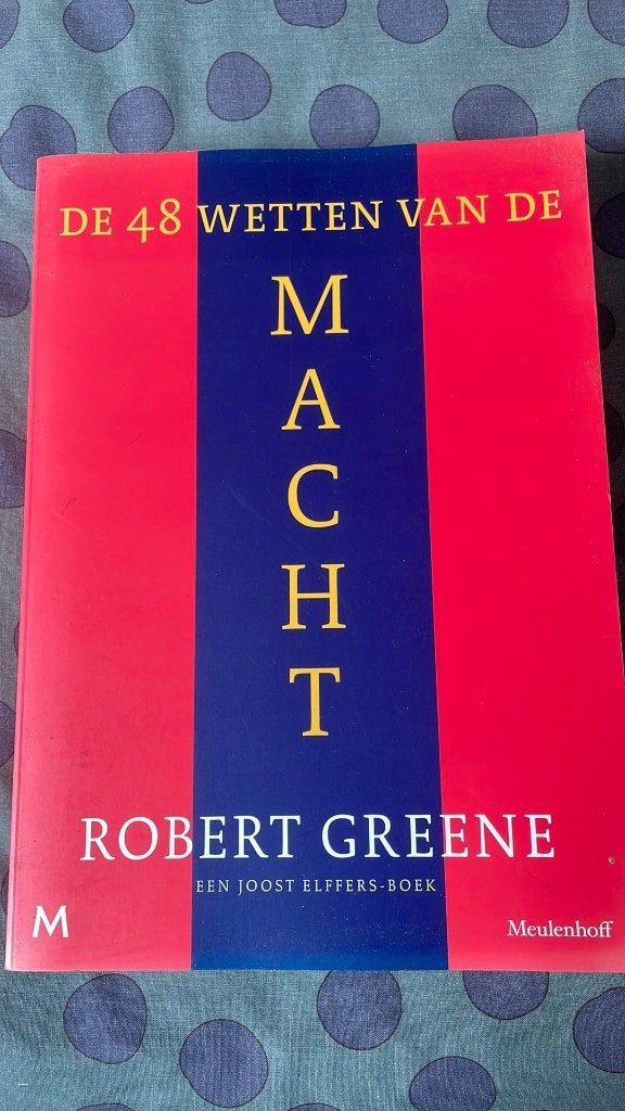 Boek - De 48 wetten van de macht, Boeken, Psychologie, Ophalen of Verzenden, Zo goed als nieuw, Persoonlijkheidsleer