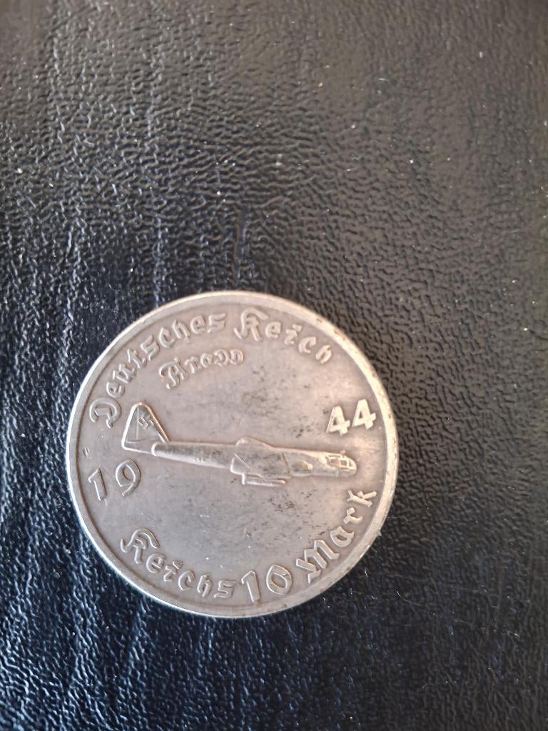 Luftwaffe-herdenkingspenning 10 Reichsmark, Ophalen of Verzenden