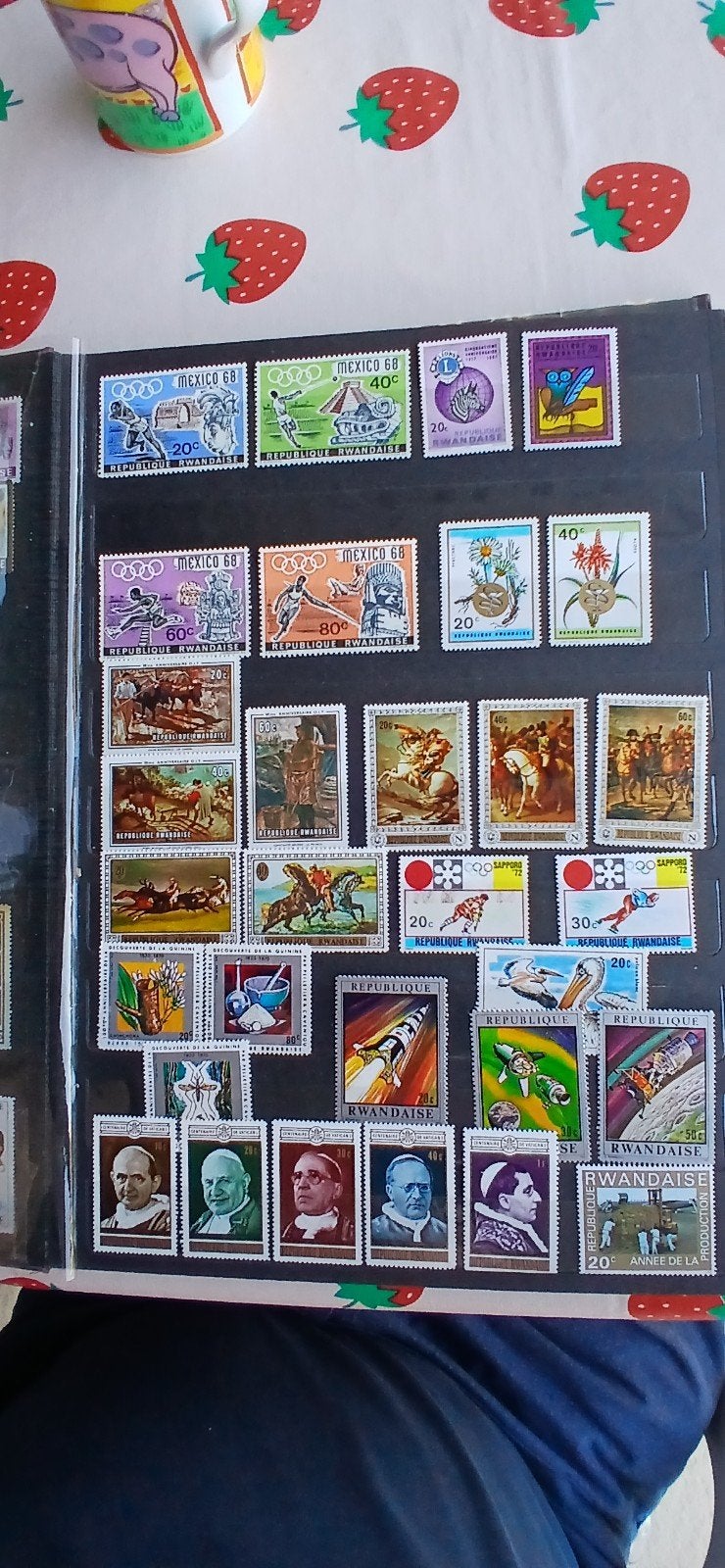 lotje postfrisse met spoor van scharnier of zonder gom ⁸, Postzegels en Munten, Postzegels | Volle albums en Verzamelingen, Ophalen of Verzenden