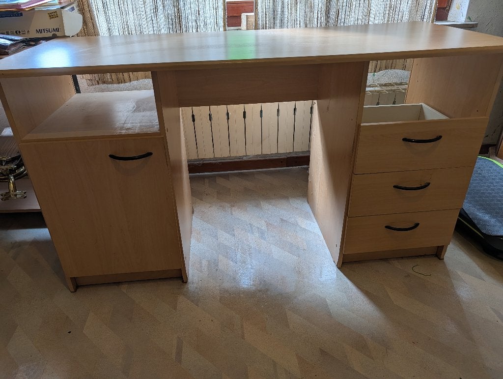 bureau, Maison & Meubles, Bureaux, Enlèvement, Utilisé, Bureau-armoire combiné