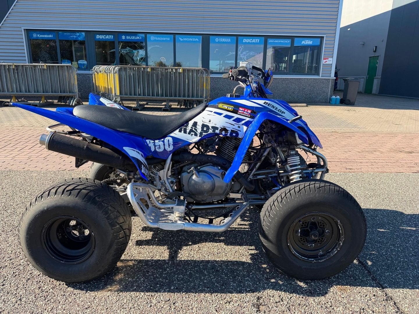 Yamaha Quad YFM350R-W Raptor Supermoto Autorijbewijs SUPERDE, Motoren, Scooter, Bedrijf, Yamaha, 349 cc