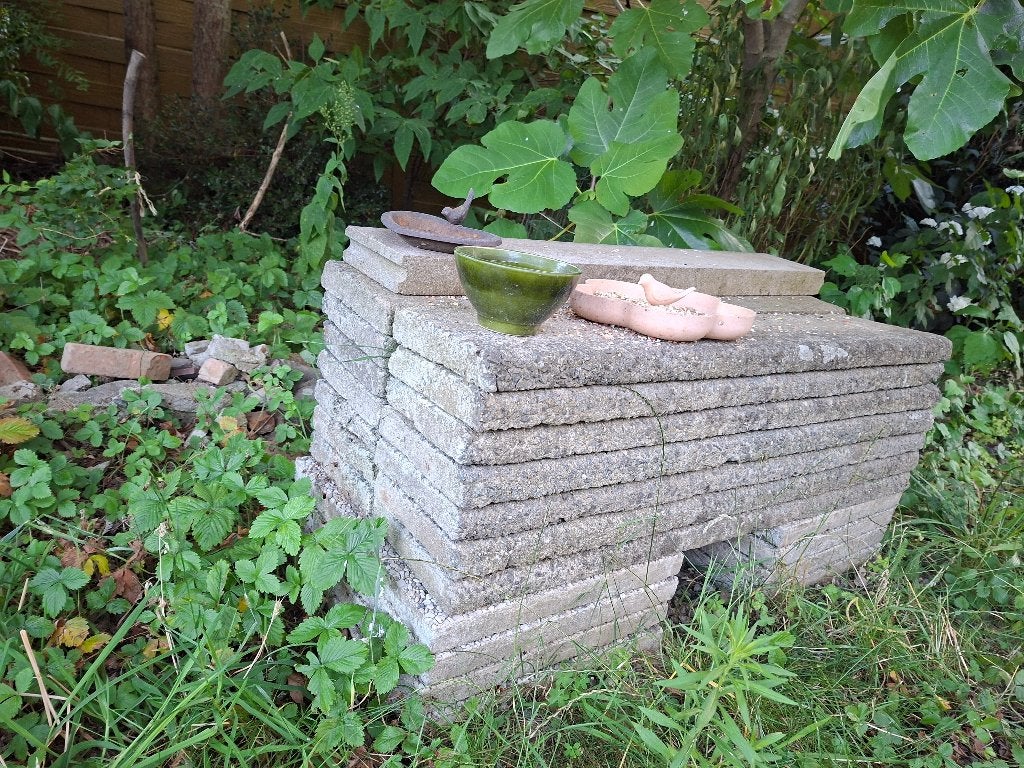 Gratis boordstenen in sterk beton: 100x20x3,5cm, Tuin en Terras, Bielzen en Borduren, Ophalen, Gebruikt, 100 tot 200 cm, Minder dan 25 cm