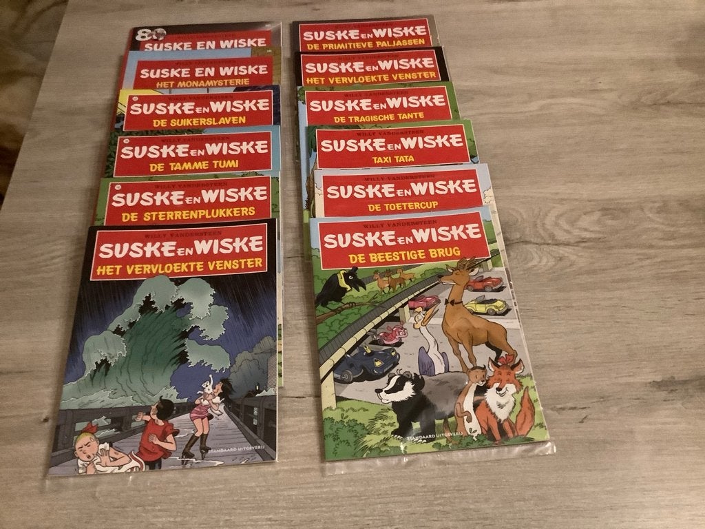 Suske en Wiske verschillende strips, Livres, BD, Comme neuf, Plusieurs BD, Enlèvement ou Envoi