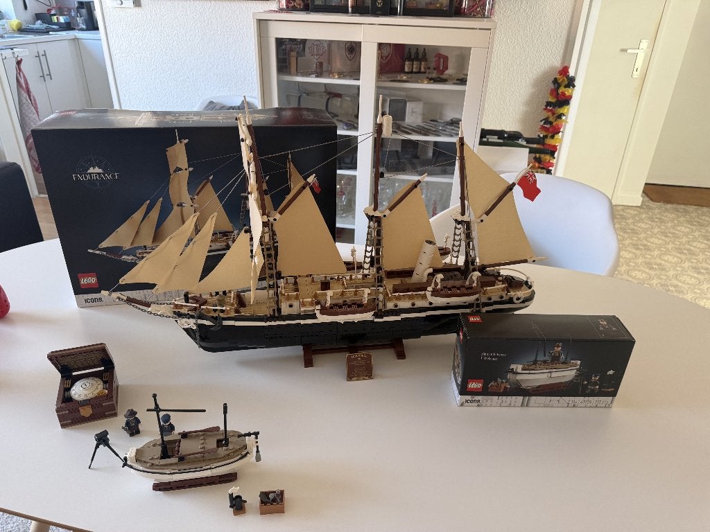 Lego De Endurance 10335 & Chrono & 40729, Ophalen, Compleet, Lego
