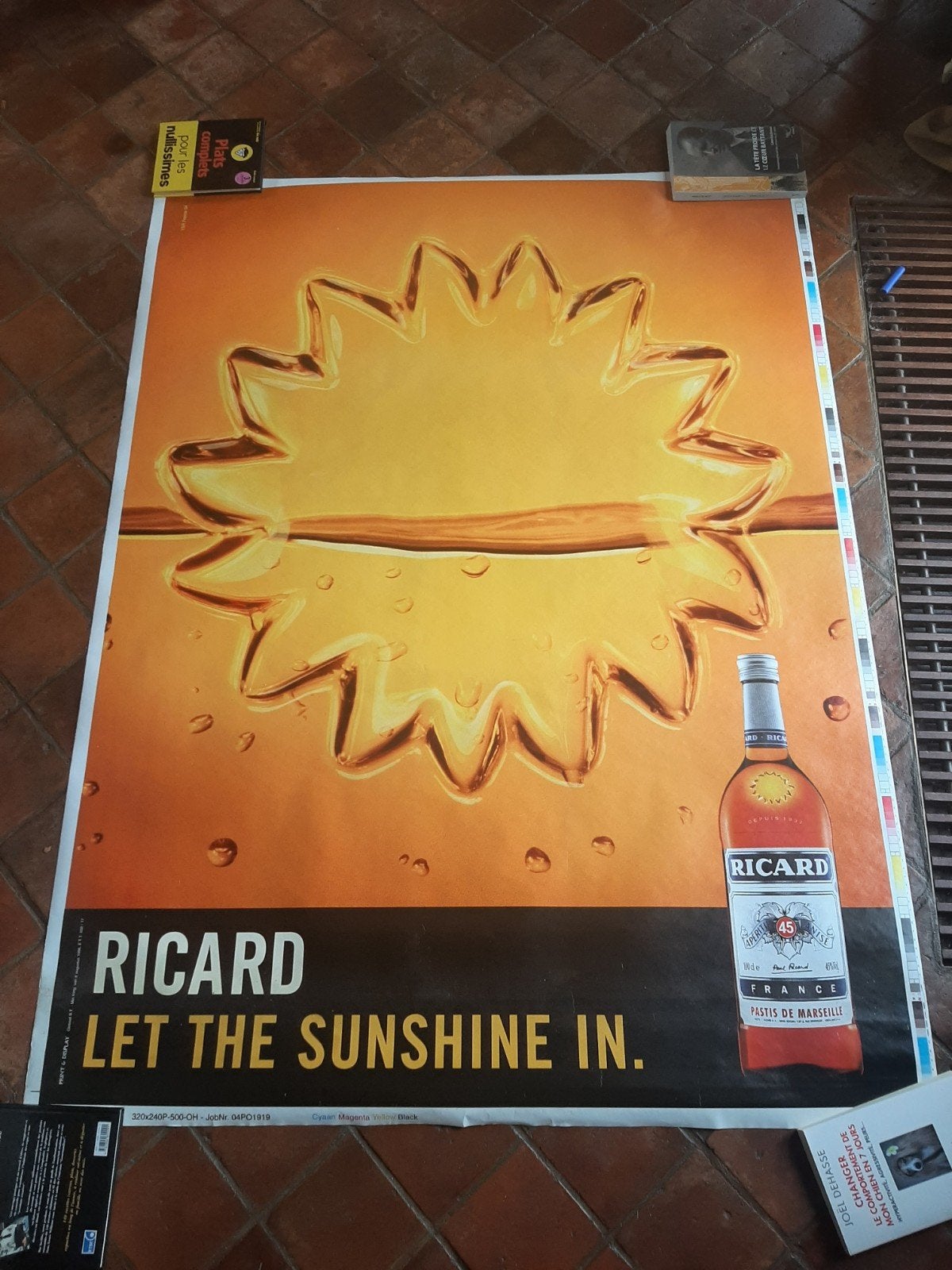 Grandes affiches publicitaires Ricard, Collections, Panneau publicitaire, Enlèvement, Utilisé, X