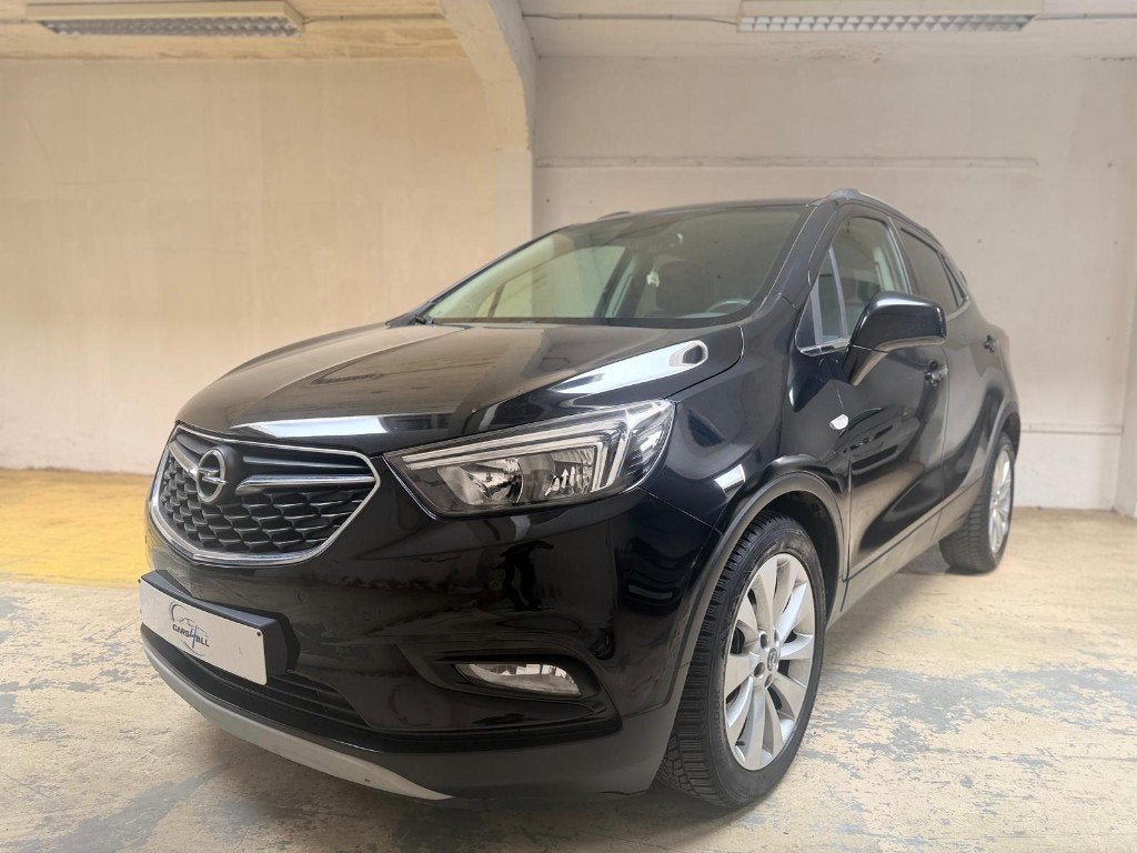 Opel Mokka X  1.4i Turbo Edition, Auto's, 4 cilinders, 149 g/km, Zwart, Leder