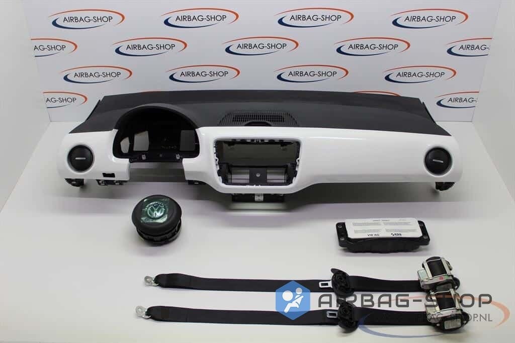 Volkswagen UP Airbagset Candy White Wit Dashboard + Airbags, -, Utilisé, -, -