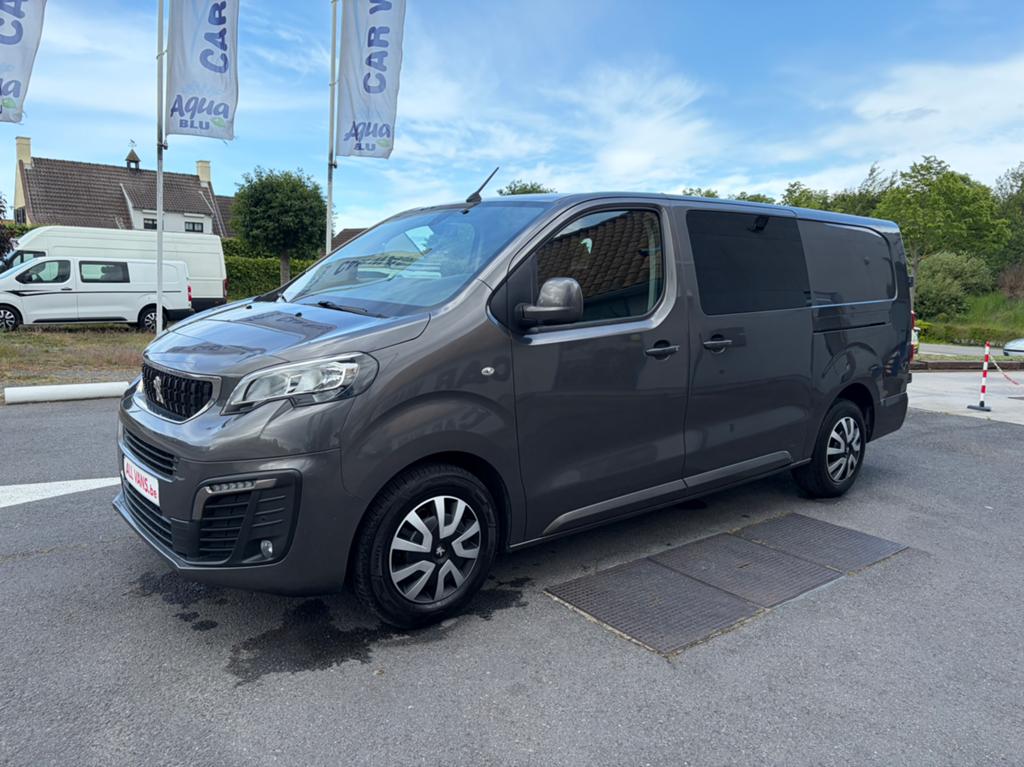 Peugeot Expert DUBBELE CABINE*L3/XL*2.0HDI*1e eigenaar, Autos, 90 kW, Argent ou Gris, 6 portes, Euro 6