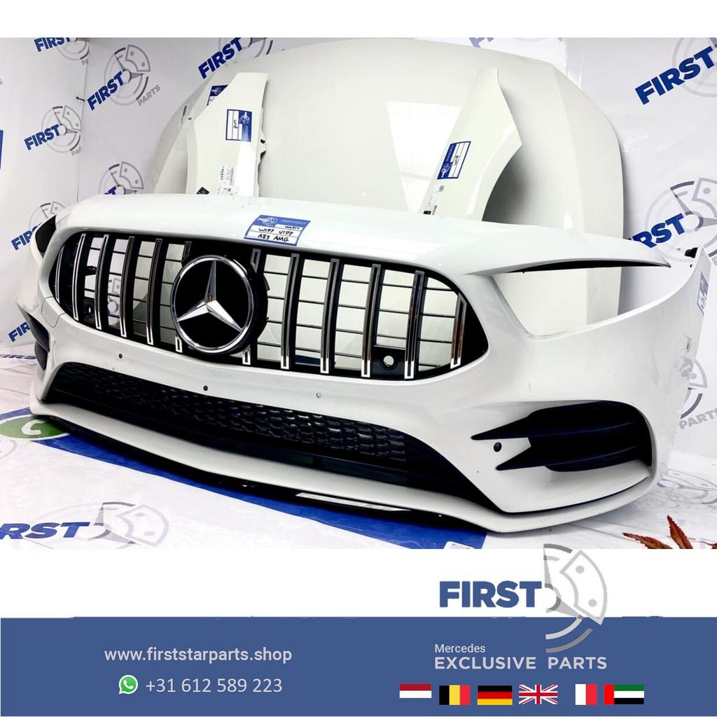 W177 AMG VOORKOP WIT Mercedes A KLASSE 2018-2022 FRONT origi, Utilisé, -, Avant, -