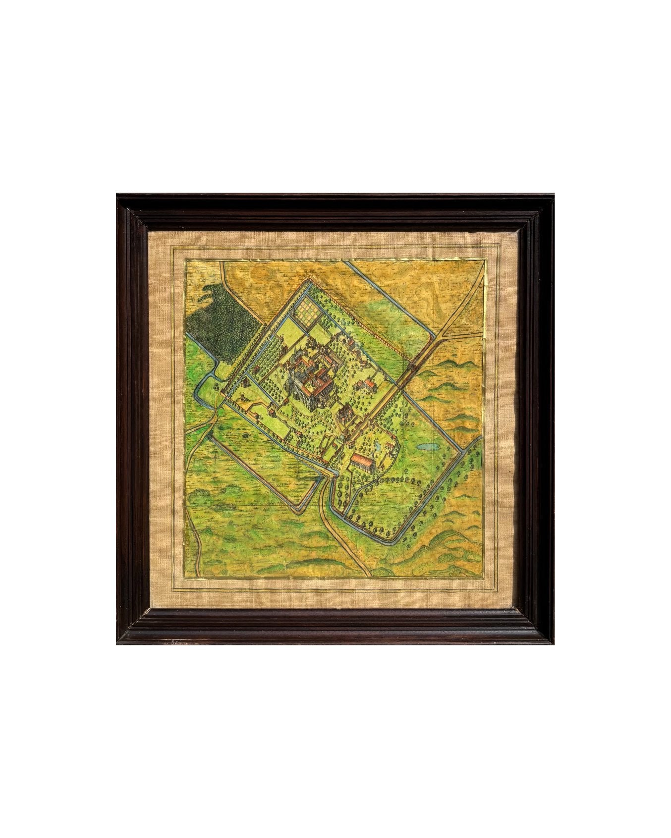 Gravure de l'abbaye des dunes de Koksijde par Pieter Pourbus, Enlèvement
