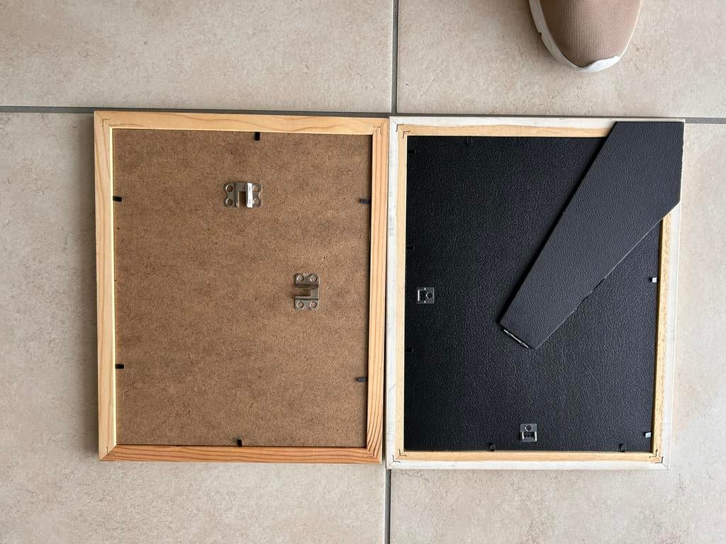 Cadres photo — lot de 33 x 27 cm, TV, Hi-fi & Vidéo, Photo | Cadres photo, Beige, Enlèvement ou Envoi, Avec verre, Comme neuf