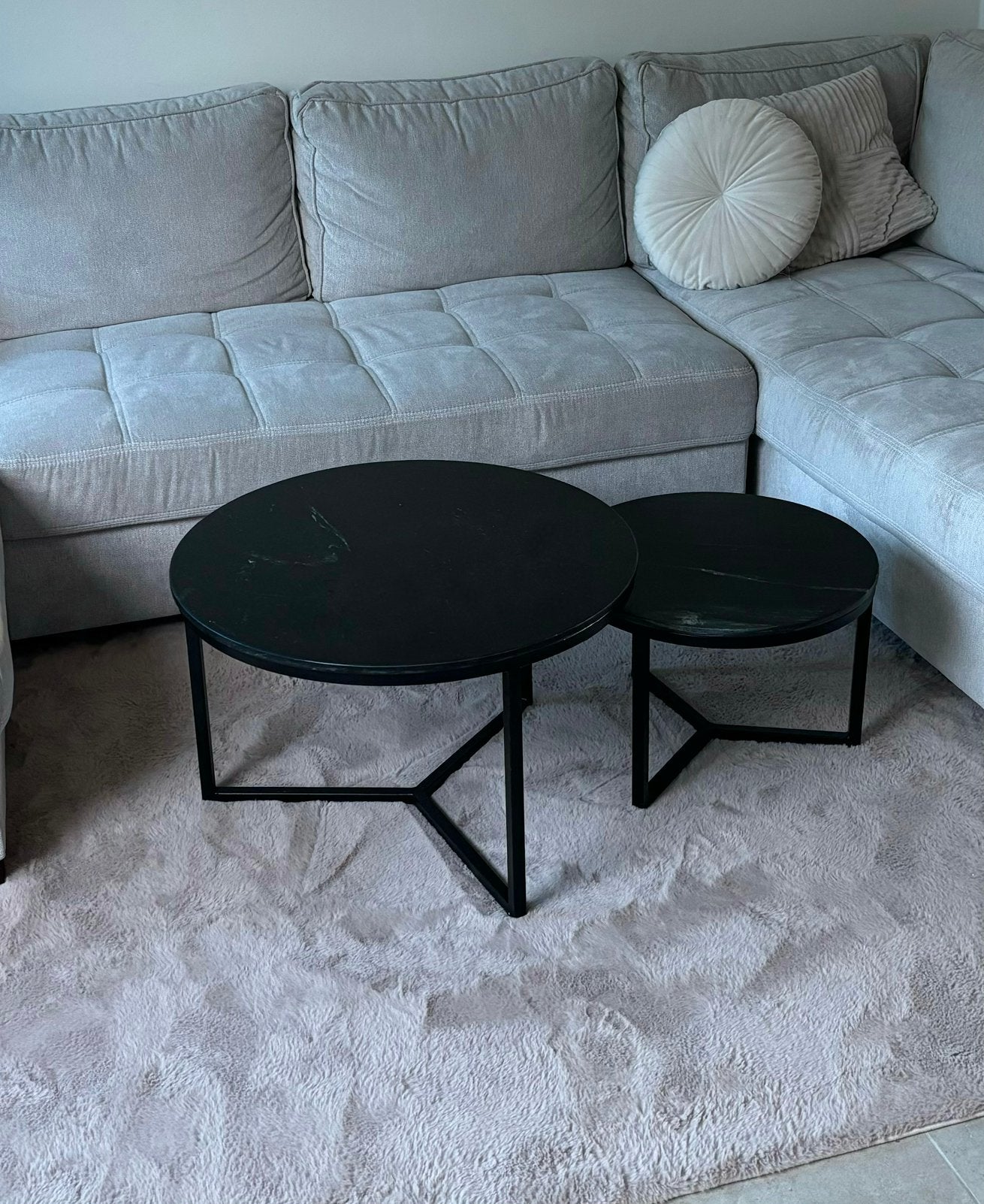Salontafel rond, Ophalen, Gebruikt, Rond