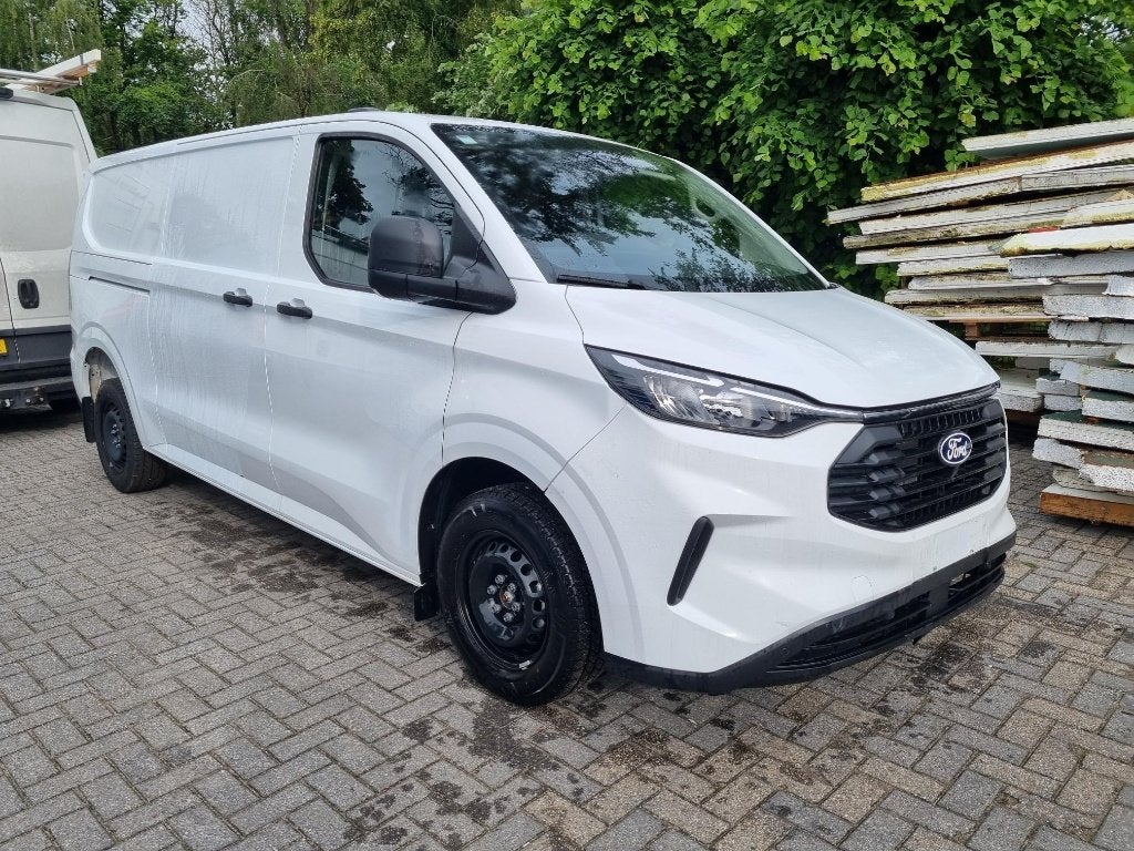 Ford Transit Custom 2.0 TDCI Aut. L2 Stoelverw., Auto's, Stof, Wit, Diesel, 5 deurs