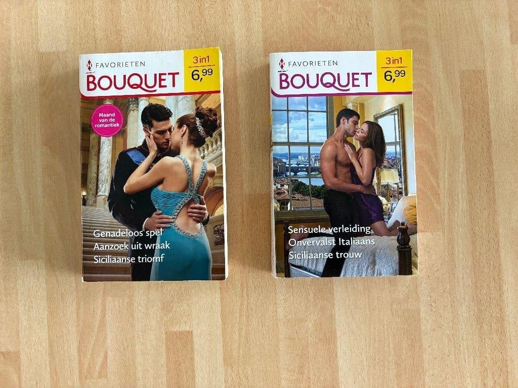 Harlequin Bouquet favorieten 3 in 1 vanaf €1,25, Boeken, Ophalen of Verzenden