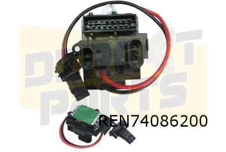 Renault Clio II (5/01-6/12) (zonder AC) regeleenheid kachelm, Neuf, Renault, -, -