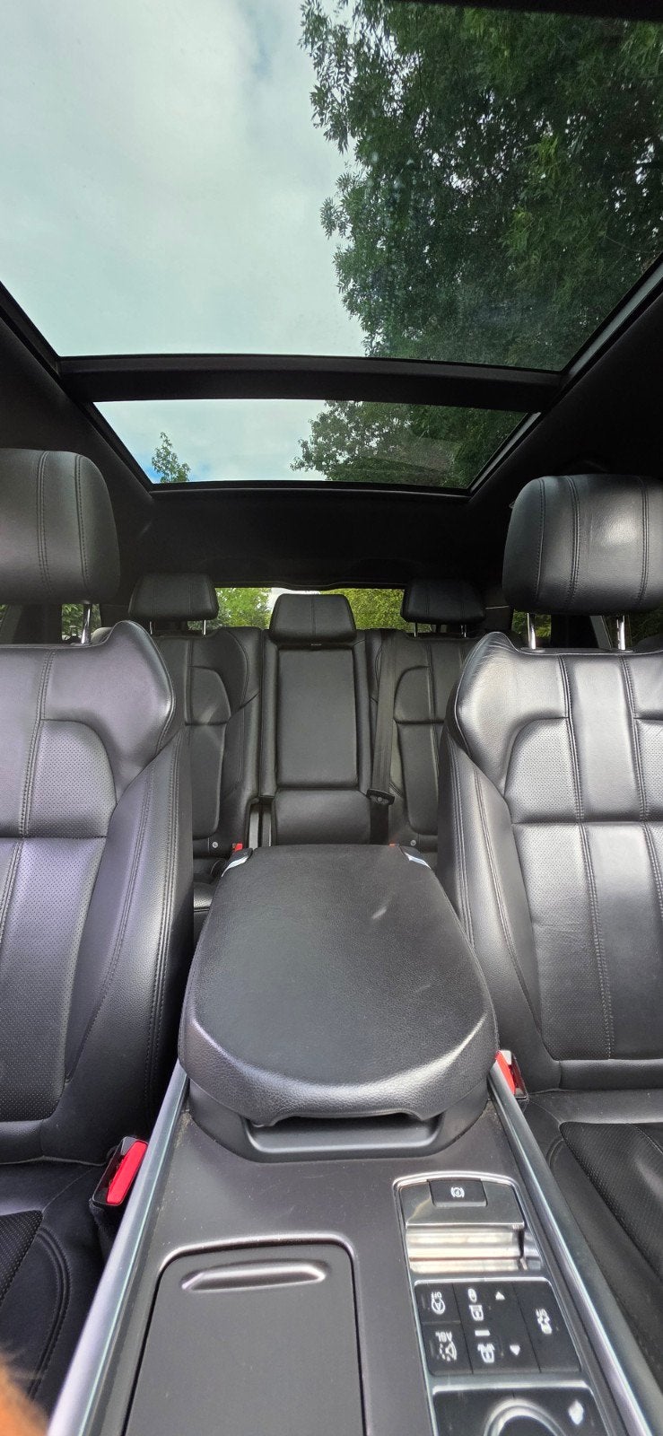Range Rover Sport in mooie staat, Autos, Cuir, Achat, Euro 6, Noir