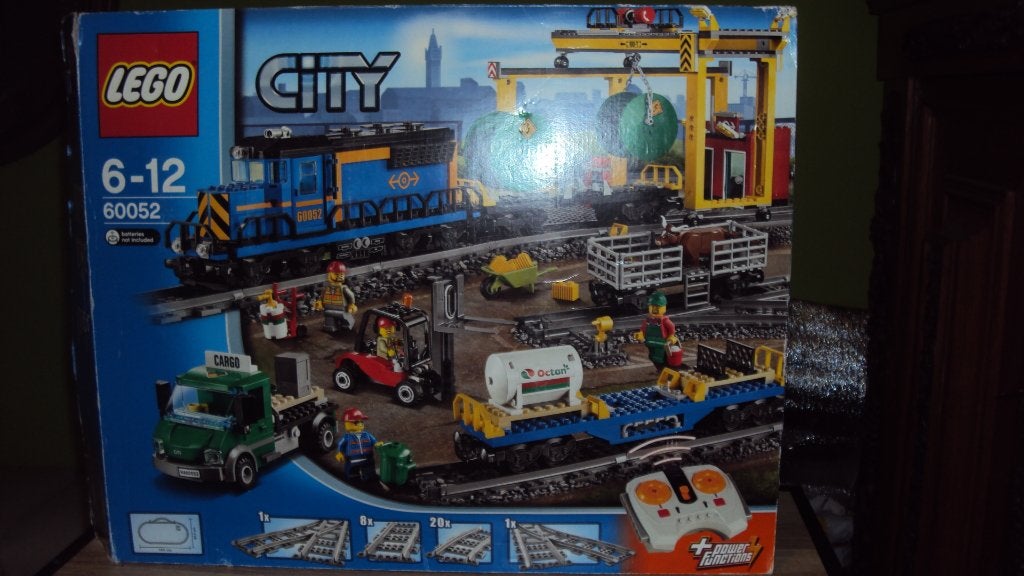 lego trein 1 maal gebouwd, Kinderen en Baby's, Speelgoed | Duplo en Lego, Overige thema's, Compleet, Lego, Ophalen of Verzenden