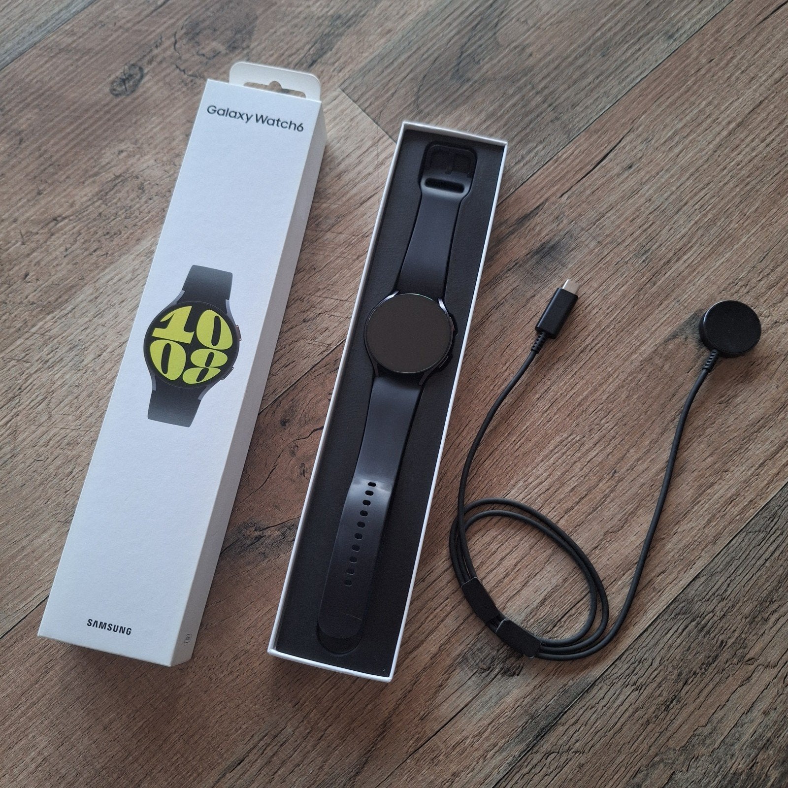 Samsung Galaxy Watch6 - 44mm - Bluetooth, Étanche, Enlèvement, Utilisé, Samsung