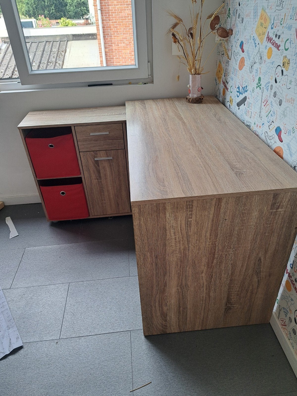 Bureau, Huis en Inrichting, Slaapkamer | Complete slaapkamers, Ophalen
