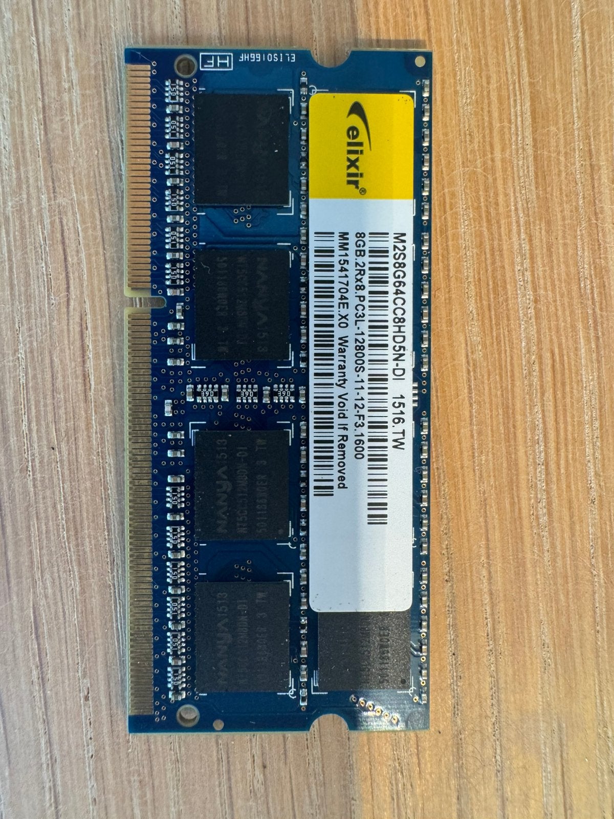 8 GB DDR3L SO-DIMM, Computers en Software, RAM geheugen, Ophalen of Verzenden, Zo goed als nieuw, Laptop, 8 GB