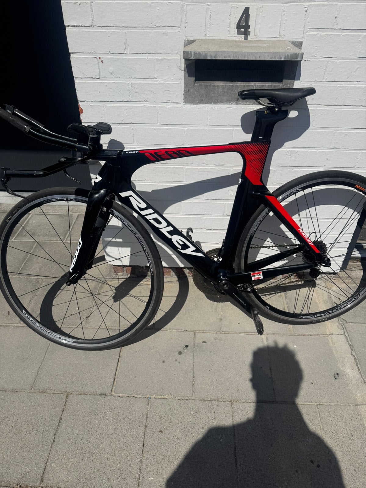 Ridley Dean Fast tijdritfiets, Fietsen en Brommers, Ophalen, Zo goed als nieuw, Aluminium