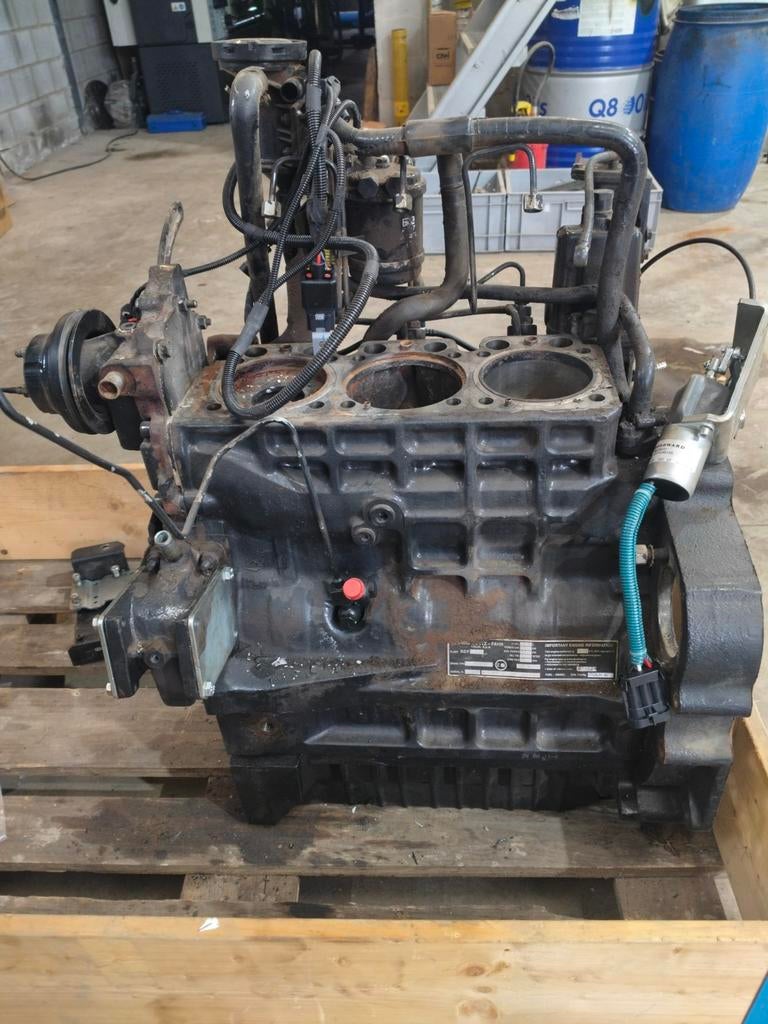Deutz motor voor onderdelen, Enlèvement