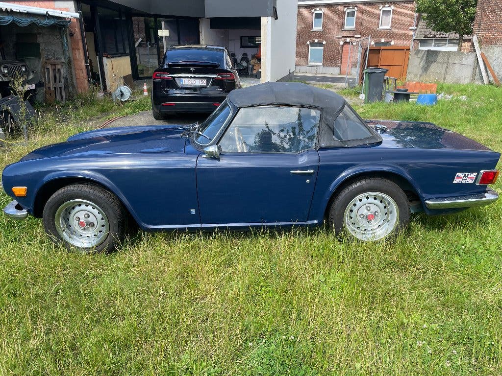 triumph tr6 oldtimer, foto 3