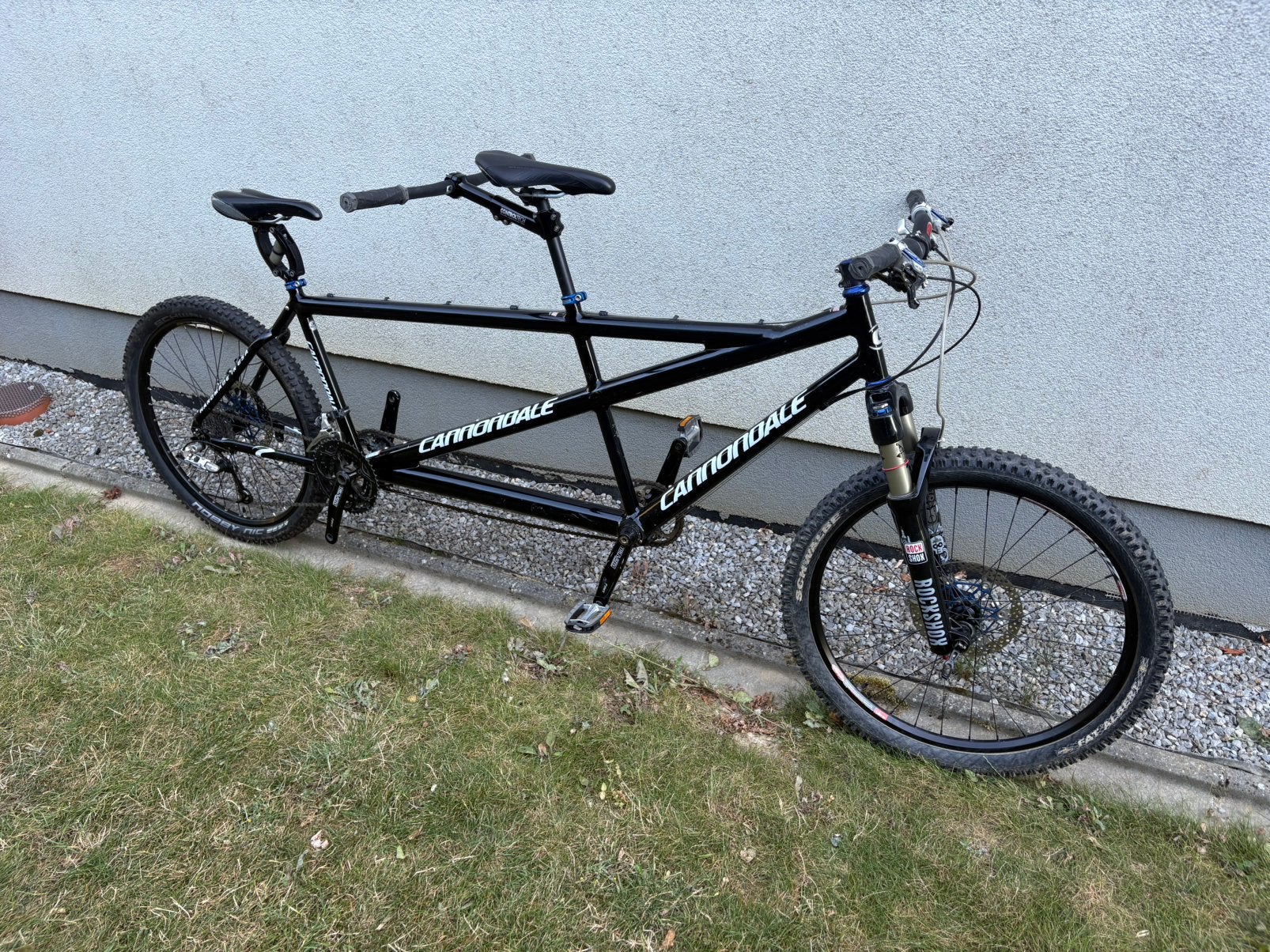 Tandem VTT Cannondale, Ophalen, Gebruikt, Vering, Meer dan 20 versnellingen