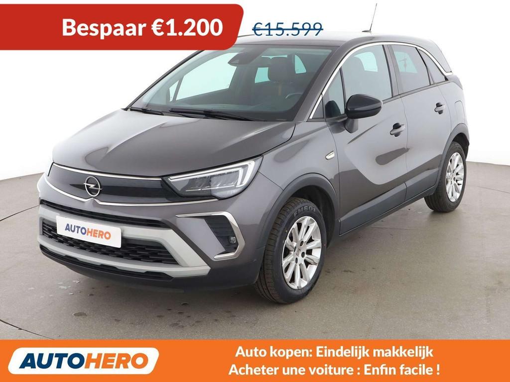 Opel Crossland X 1.2 Turbo Elegance (bj 2021, automaat), Auto's, Opel, Gebruikt, Euro 6, 1199 cc, https://public.car-pass.be/vhr/7fd3d959-84d7-4a36-9bfb-1a36b7ae14f4
