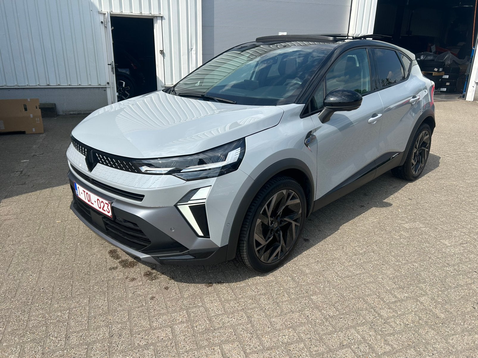 Renault Captur Automatique Mild Hybrid Esprit Alpine, Argent ou Gris, Achat, 1333 cm³, Noir