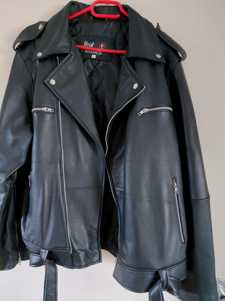 Heren biker jas 3xl, Motoren, Ophalen, Heren