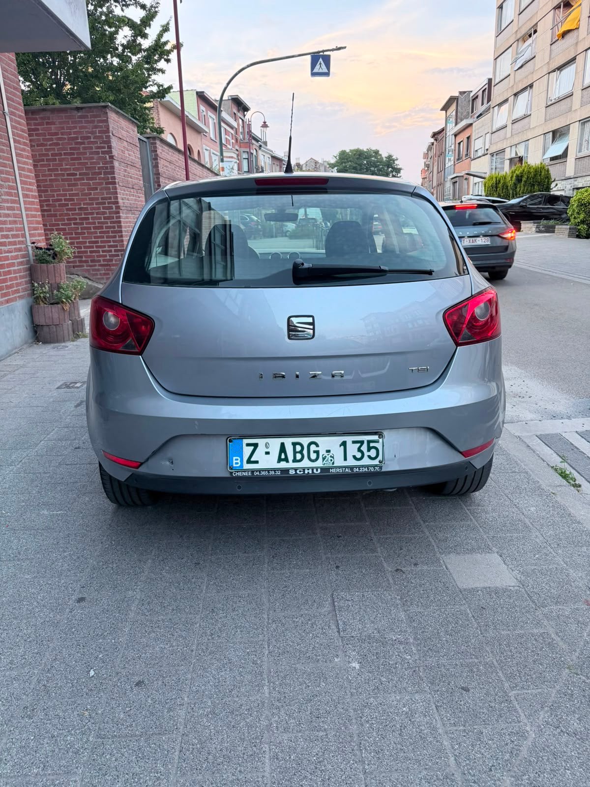Seat Ibiza benzine automaat 51dkm nieuw 0485905657, Auto's, Seat, Stof, 4 cilinders, Blauw, Ibiza