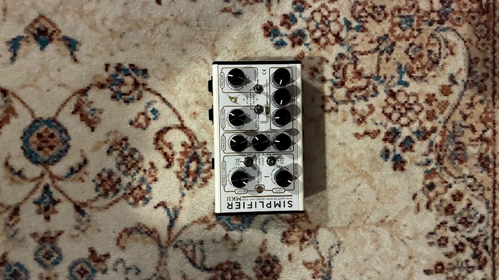 DSM & Humboldt Simplifier MKII - volledig analoge amp pedal!, Enlèvement ou Envoi, Neuf, Autres types