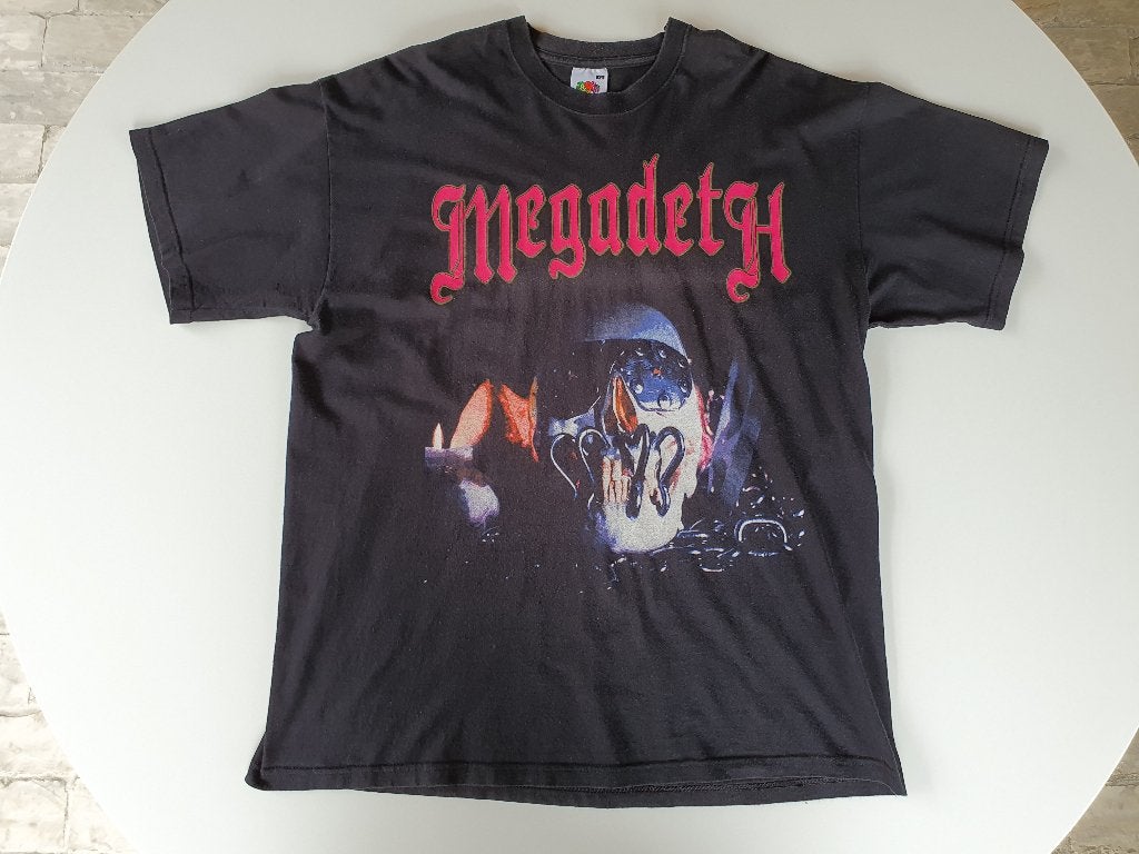 Bandshirt Megadeth - Killing is my Business (Fruit .., XL), Enlèvement ou Envoi, Utilisé, Vêtements