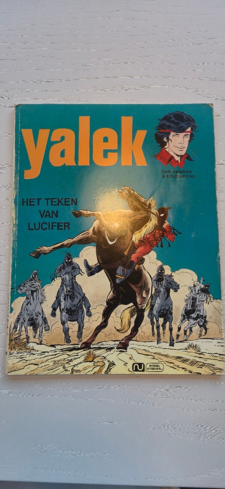 Yalek Het teken van Lucifer, Livres, Enlèvement, Chr. denayer & A.P. Duchateau