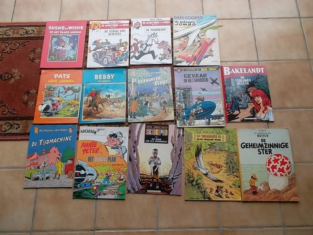 strips allerlei, Ophalen
