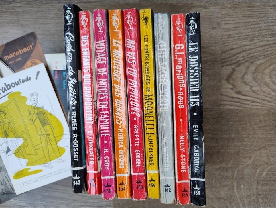 Roman collection Marabout vintage, Livres