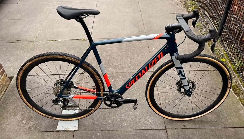 Specialized Crux | 56 CM | GRX Di2 | Carbon wielset, Enlèvement, Utilisé, Carbone