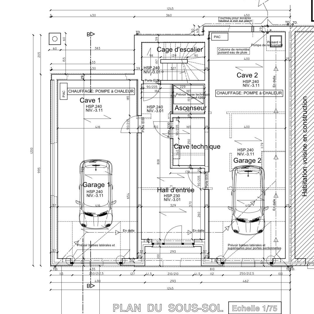Terrain a herstal pour 2 grand appartemens de standing