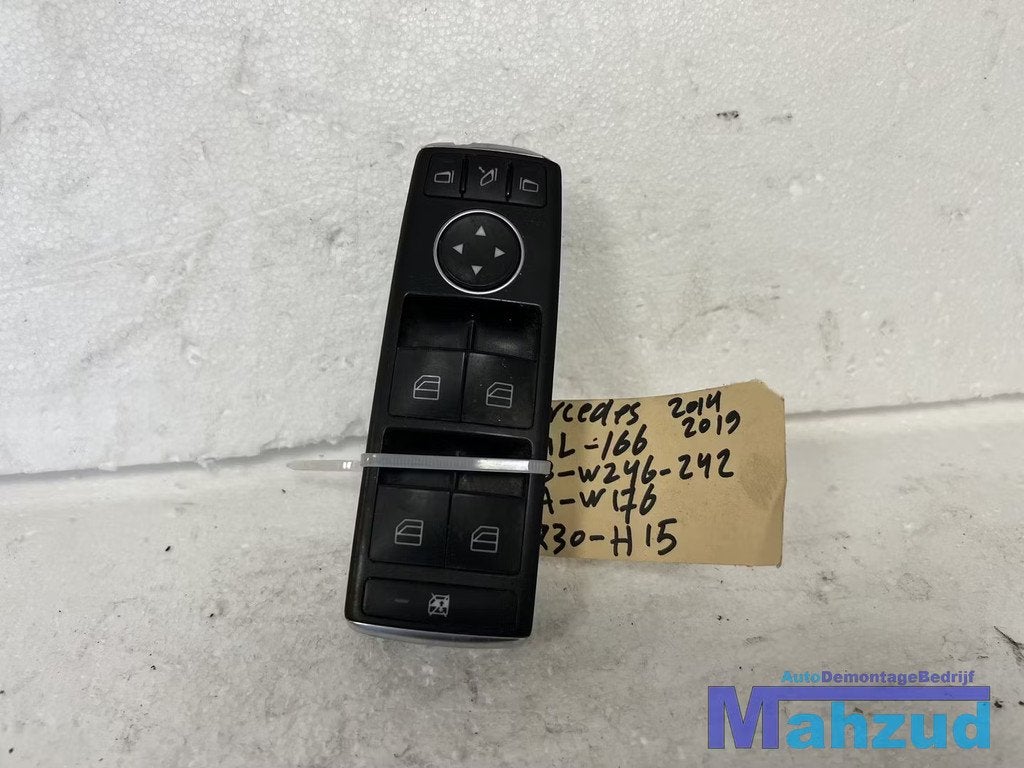 MERCEDES ML A B Klasse raamschakelaar links W246 W176 W166, Auto-onderdelen, Dashboard en Schakelaars, Mercedes-Benz, Gebruikt