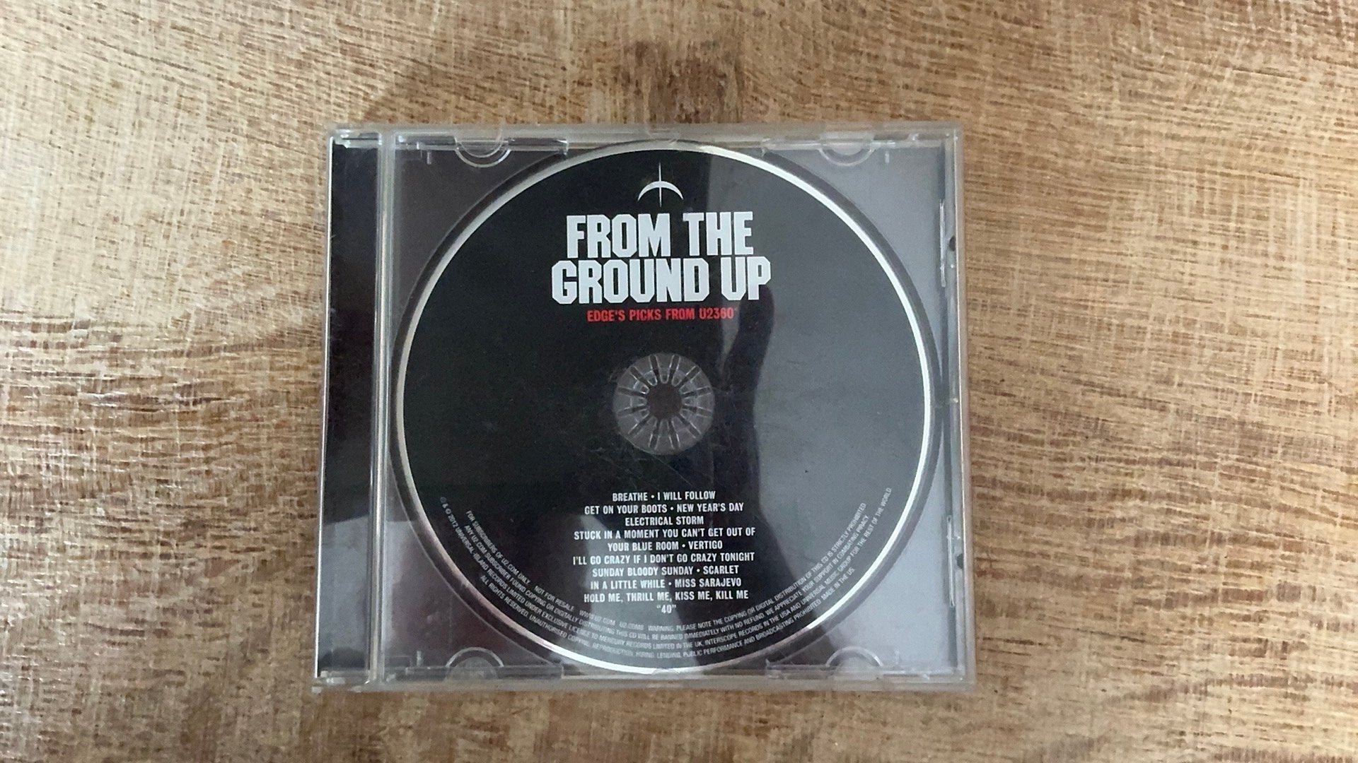 CD RARE U2 : À PARTIR DE ZÉRO, Enlèvement ou Envoi, Comme neuf