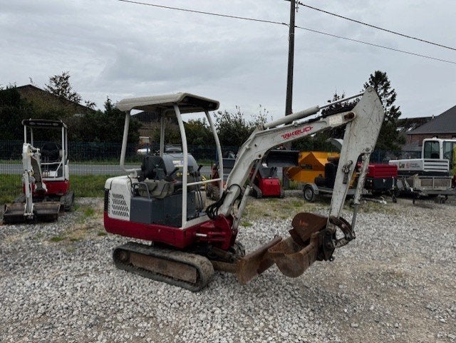 Mini pelle 1.5 Tonnes Takeuchi TB 016 attache rapide 2 Bacs, Enlèvement, Excavatrice