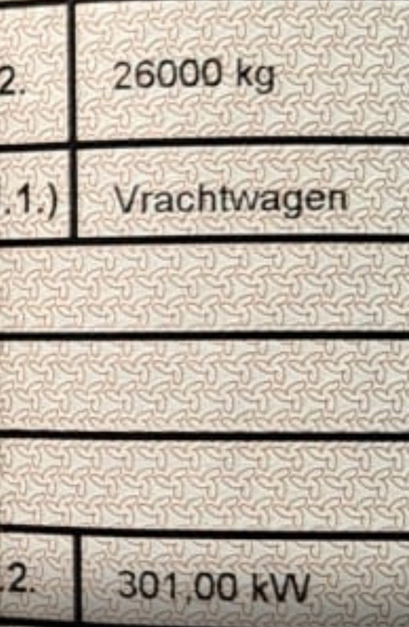 MAN TGA, Auto's, Zwart, 301 kW, Blauw, MAN