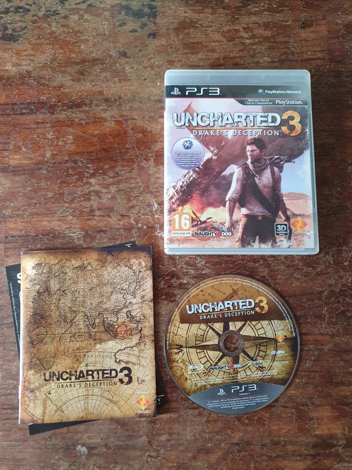 Uncharted 3, Games en Spelcomputers, Games | Sony PlayStation 3, Verzenden